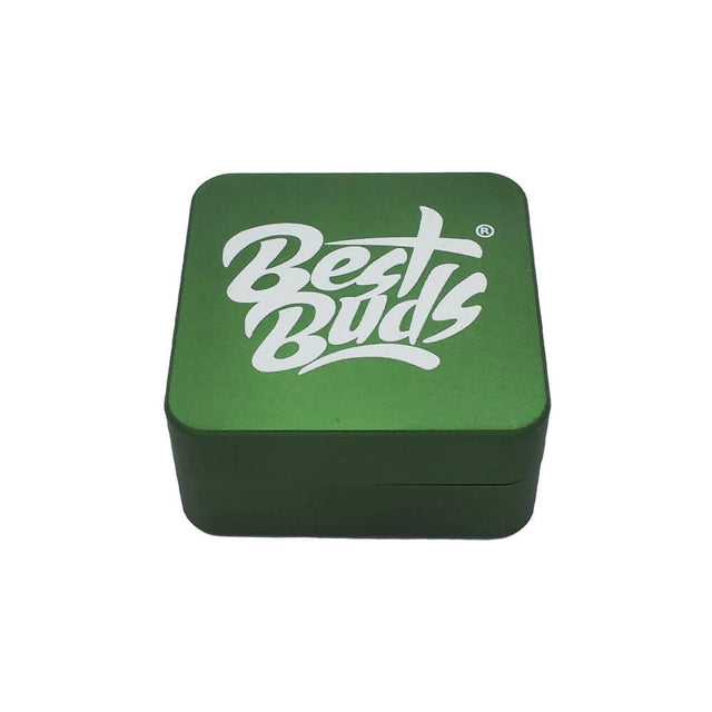 Best Buds Flat Square Grass - Grinder de Aluminio (2 partes - 50mm) - CBDream