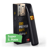 Eighty8 Super Silver Haze - Vape Descartável de CBD (60% CBD+CBN+CBG) - CBDream